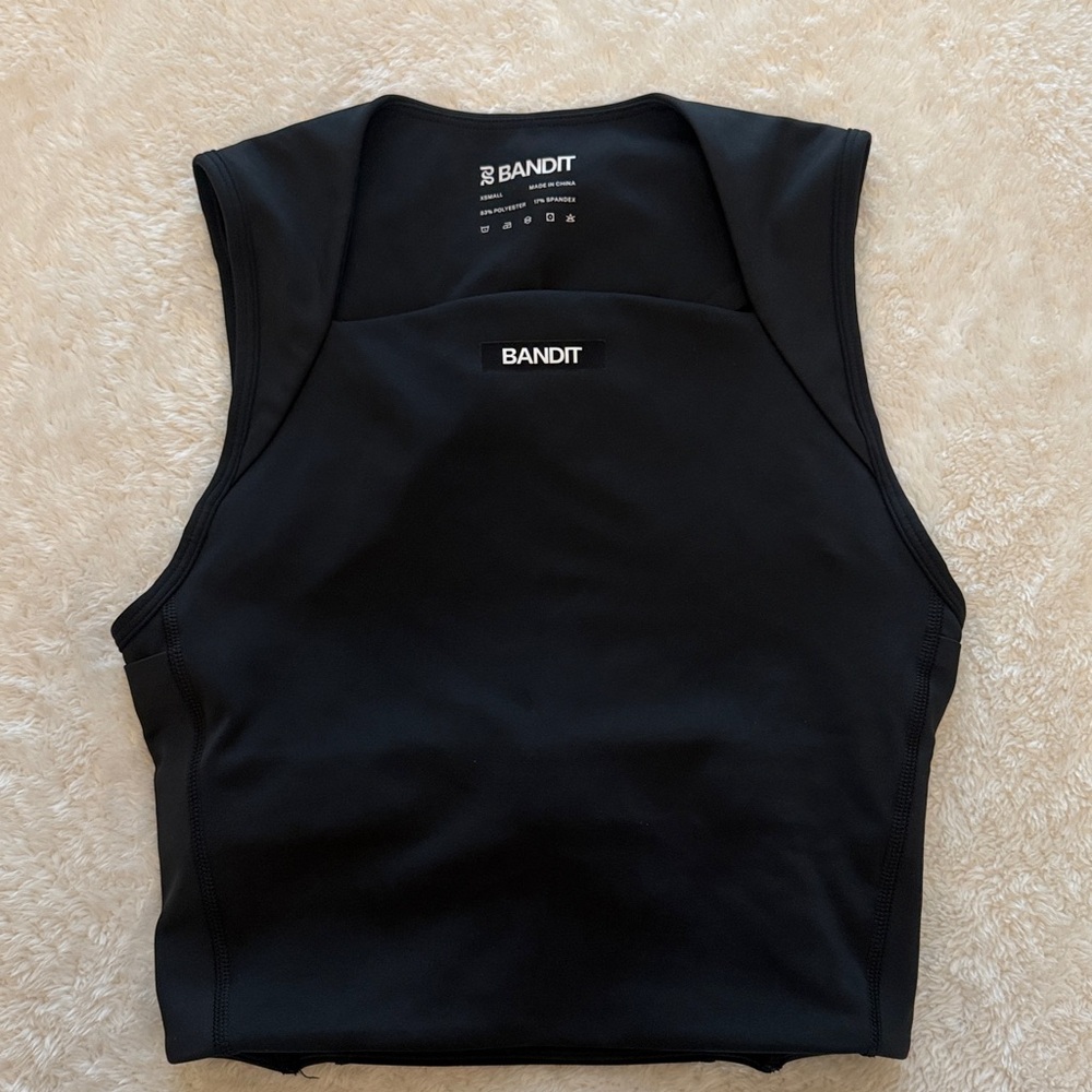 Bandit Running Stamina Iris Crop size XS black